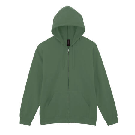 Gildan SF600 Gildan Softstyle Fleece Adult Full Zip Sweat Military Green