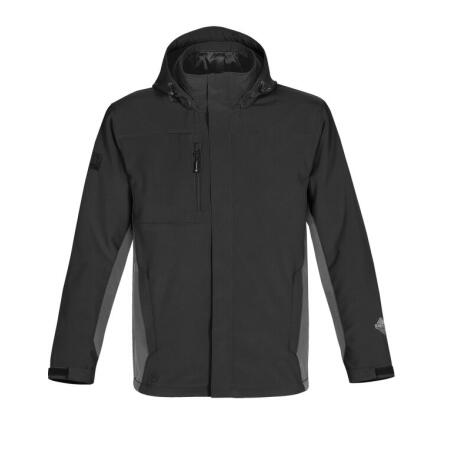 Stormtech SSJ-1 Stormtech Men's Atmosphere 3-in-1 Jacket Black/Granite