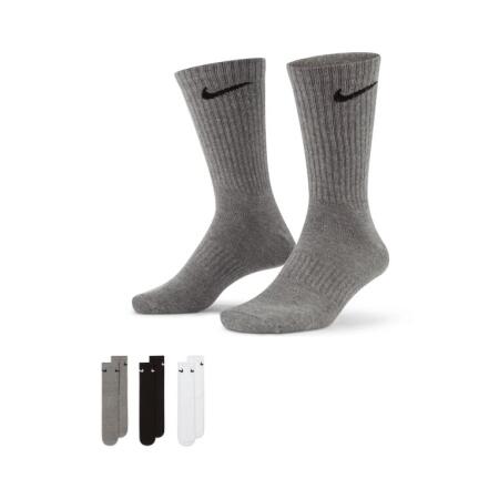 Nike Golf SX7676 Everyday Lightweight Crew Socks (3 Pairs) White