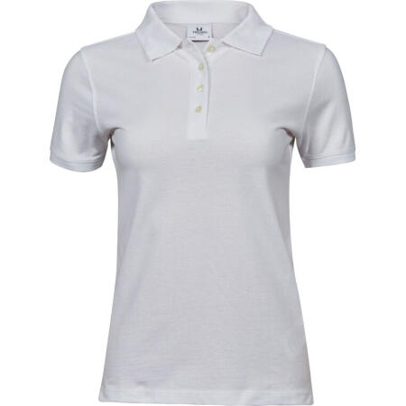 Tee Jays TJ1401 Tee Jays Ladies' Heavy Polo White