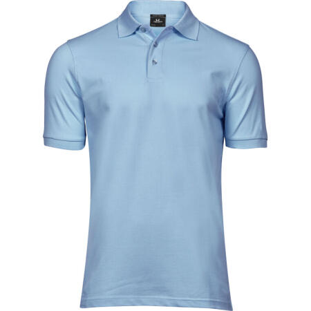 Tee Jays TJ1405 Tee Jays Men's Luxury Stretch Polo Light Blue