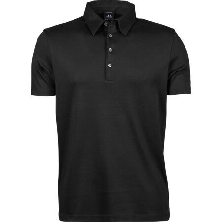 Tee Jays TJ1440 Tee Jays Men's Pima Cotton Polo Black