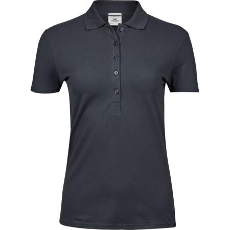 Tee Jays TJ145 Tee Jays Ladies' Luxury Stretch Polo Dark Grey