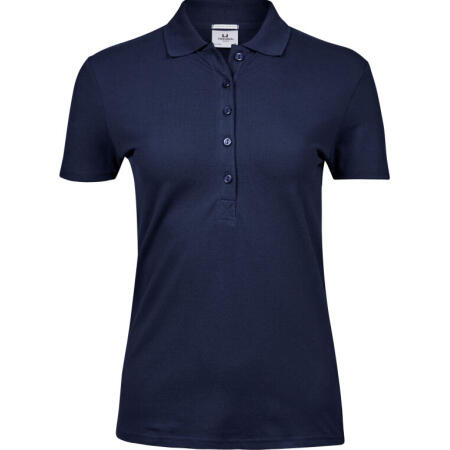 Tee Jays TJ145 Tee Jays Ladies' Luxury Stretch Polo Navy