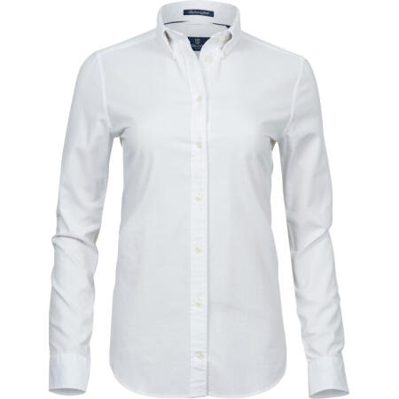 Tee Jays TJ4001 Tee Jays Ladies' Perfect Oxford Shirt White