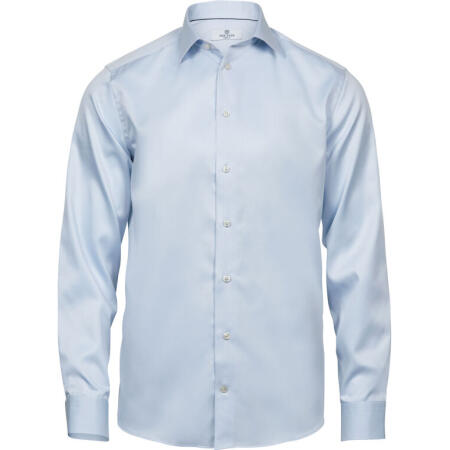 Tee Jays TJ4020 Tee Jays Men's Luxury Shirt Comfort Fit Light Blue