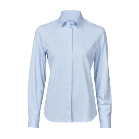 Tee Jays TJ4031 Tee Jays Women's Active Stretch Shirt Light Blue