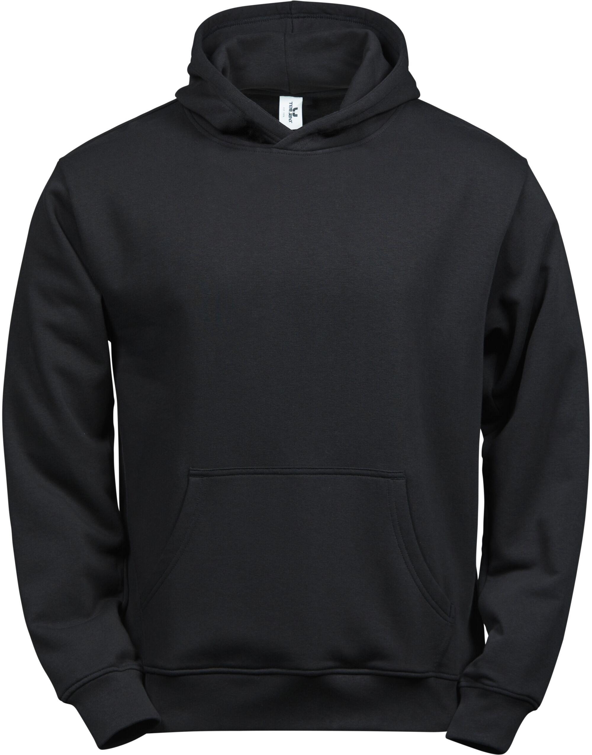 Tee Jays TJ5102B Junior Power Hoodie Black
