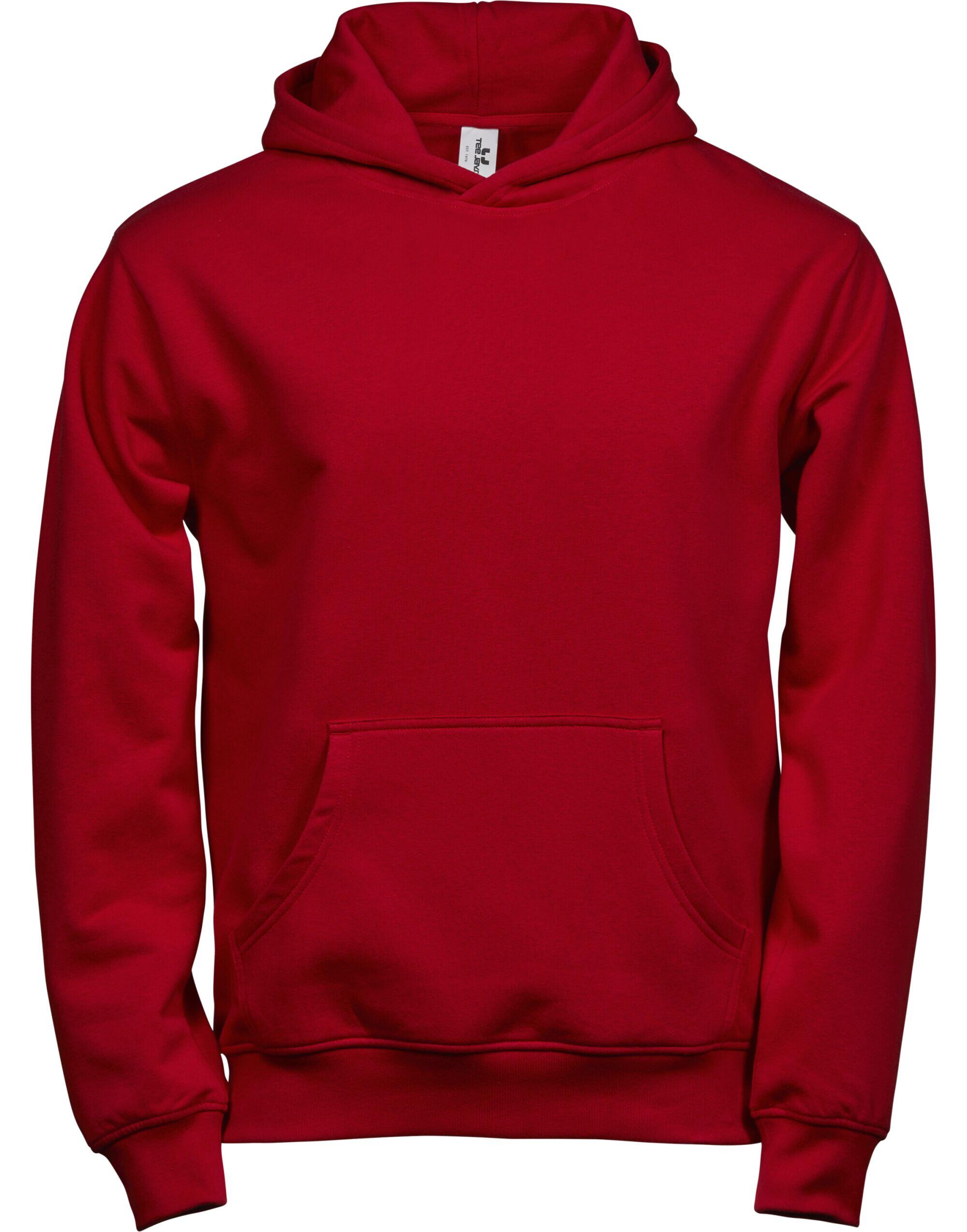 Tee Jays TJ5102B Junior Power Hoodie Red