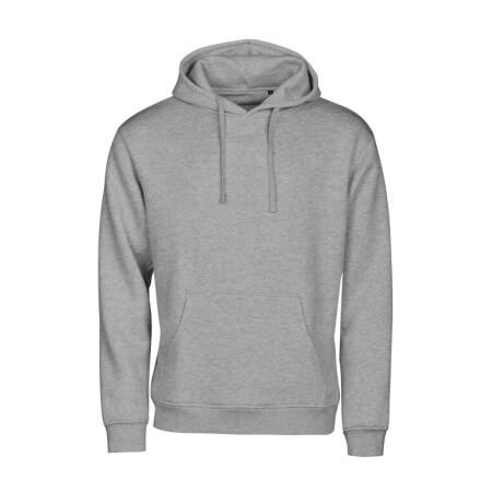 Tee Jays TJ5152 Tee Jays Unlabeled Hooded Sweatshirt Heather Grey