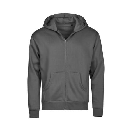 Tee Jays TJ5154 Tee Jays Unlabeled Hooded Full Zip Sweatshirt Powder Grey