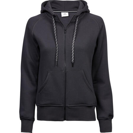 Tee Jays TJ5436 Tee Jays Ladies' Fashion Full Zip Hood Dark Grey
