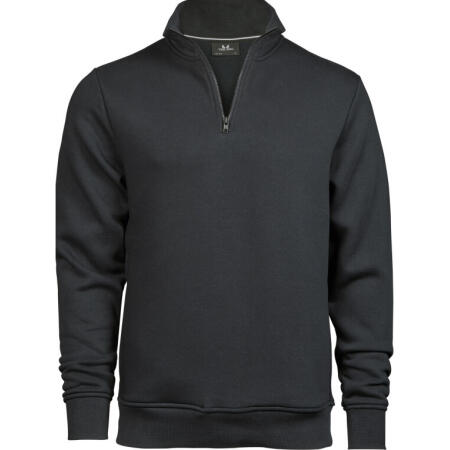 Tee Jays TJ5438 Tee Jays Half Zip Sweatshirt Dark Grey