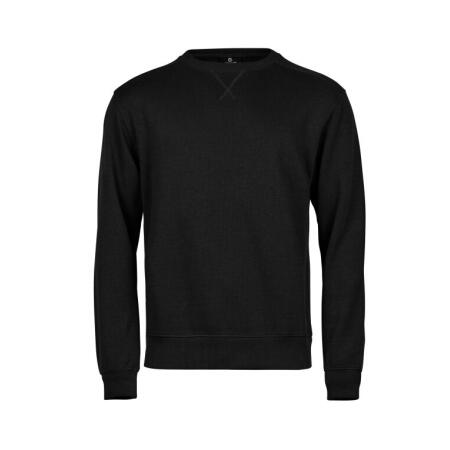 Tee Jays TJ5504 Tee Jays Ribbed Interlock Crewneck Black