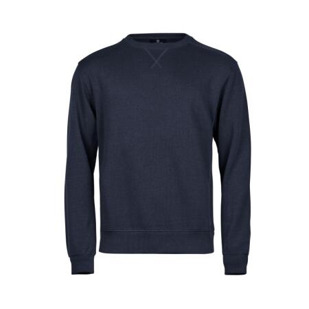 Tee Jays TJ5504 Tee Jays Ribbed Interlock Crewneck Navy