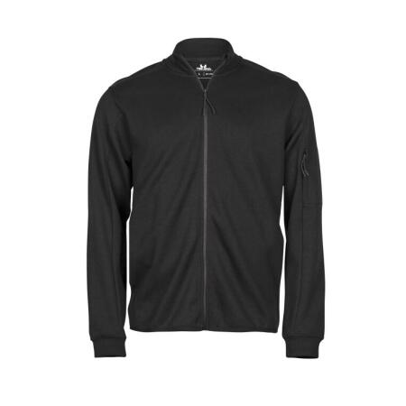 Tee Jays TJ5704 Tee Jays  Athletic Full Zip Cardigan Black