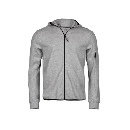 Tee Jays TJ5706 Tee Jays Athletic Full Zip Sweat Heather Grey