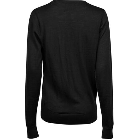 Tee Jays TJ6006 Tee Jays Ladies' Crew Neck Sweater Black