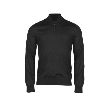 Tee Jays TJ6010 Tee Jays Mens Half Zip Black