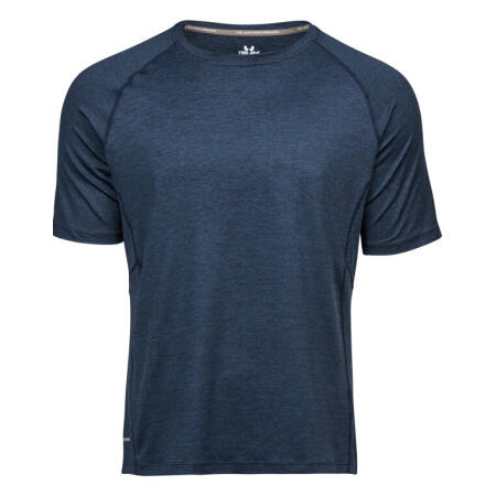 Tee Jays TJ7020 Tee Jays Men's CoolDry Tee Navy Melange