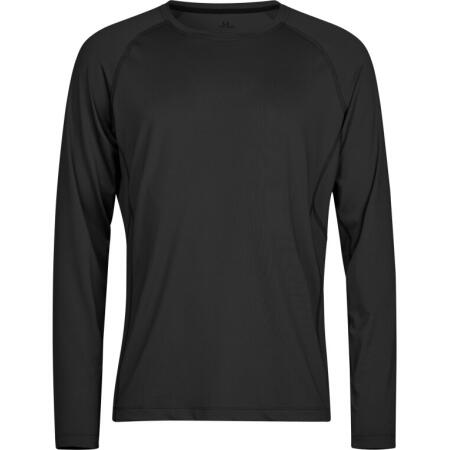 Tee Jays TJ7022 Tee Jays  Long Sleeve CoolDry Tee Black