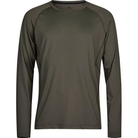 Tee Jays TJ7022 Tee Jays  Long Sleeve CoolDry Tee Deep Green
