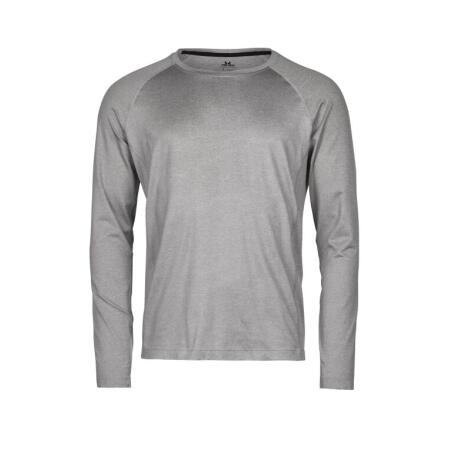 Tee Jays TJ7022 Tee Jays  Long Sleeve CoolDry Tee Grey Melange