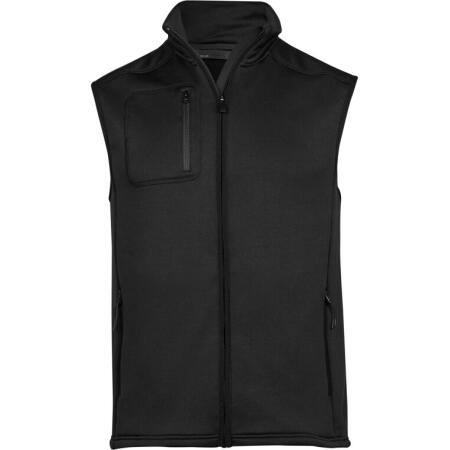 Tee Jays TJ9104 Tee Jays Men's Stretch Fleece Bodywarmer Black