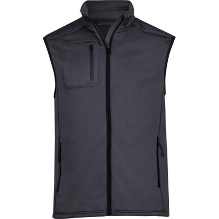 Tee Jays TJ9104 Tee Jays Men's Stretch Fleece Bodywarmer Dark Grey