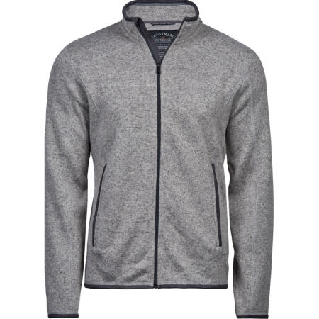 Tee Jays TJ9615 Tee Jays Men's Outdoor Fleece Grey Melange