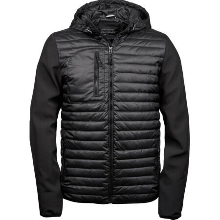 Tee Jays TJ9628 Tee Jays Men's Hooded Crossover Jacket Black