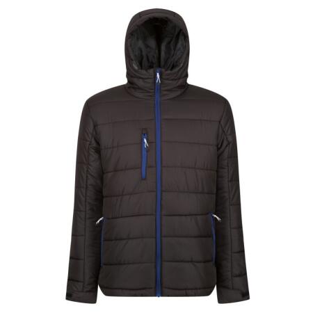 Regatta Professional TRA241 REGATTA PROFESSIONAL Men's Navigate Thermal Jacket Black/ New Royal