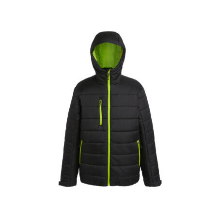 Regatta Professional TRA241 REGATTA PROFESSIONAL Men's Navigate Thermal Jacket Black/Lime