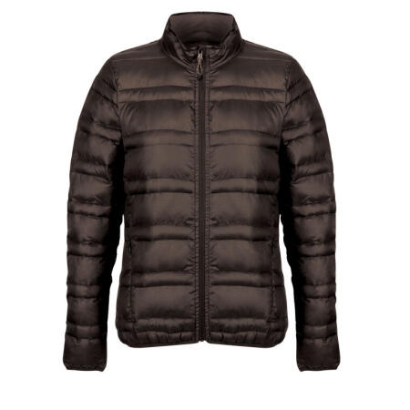 Regatta Professional TRA497 Regatta Professional Firedown Women's Down-Touch Jacket Seal Grey/Black