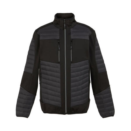 Regatta Professional TRA563 REGATTA PROFESSIONAL E-Volve Thermal Hybrid Jacket    Ash/Black