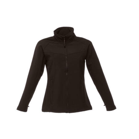 Regatta Professional TRA645 Regatta Professional Uproar Ladies' Interactive Softshell Black/Black