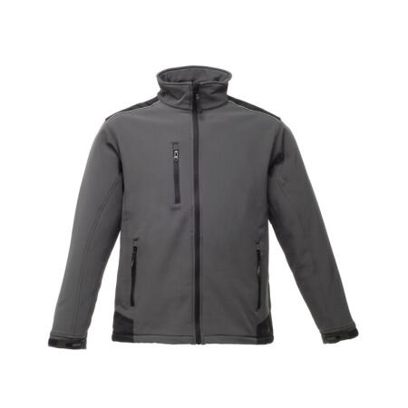 Regatta Professional TRA651 REGATTA PROFESSIONAL Sandstorm Ripstop Softshell Seal Grey/Black