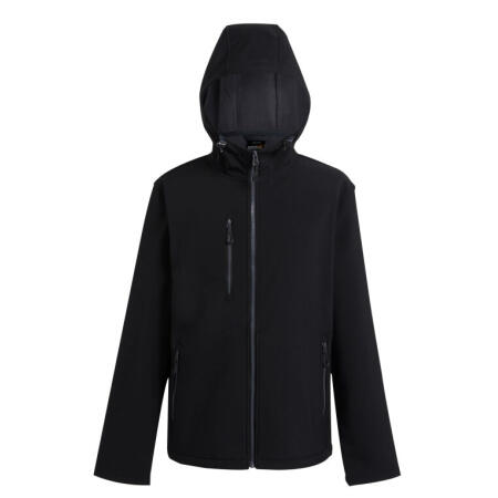 Regatta Professional TRA705 REGATTA PROFESSIONAL Navigate 2-Layer Hood Softshell Black/Seal