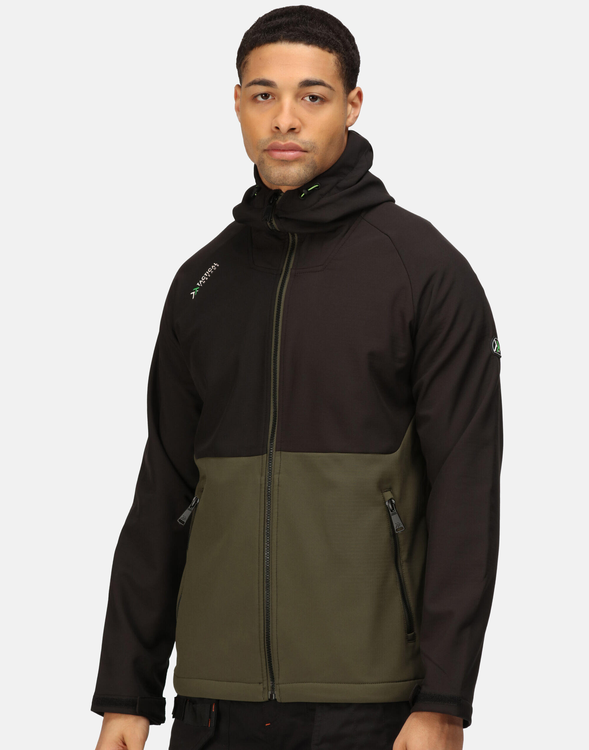 Tactical Threads TRA707 Tactical Surrender Softshell Dark Khaki/Black