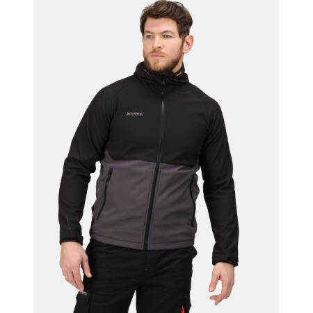 Regatta Professional TRA707 REGATTA PROFESSIONAL Tactical Surrender Softshell Iron/Black