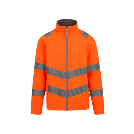 Regatta High Visibility TRA712 Regatta High Visibility Hi-Vis Pro Contract Ablaze Softshell Hi Vis Orange