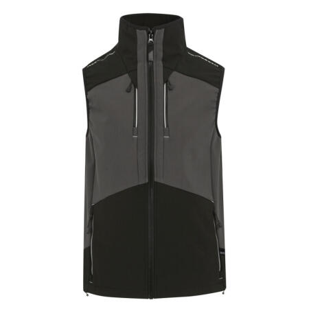 Regatta Professional TRA749 REGATTA PROFESSIONAL 4TEX Stretch 3 Layer Bodywarmer Slate Grey/Black