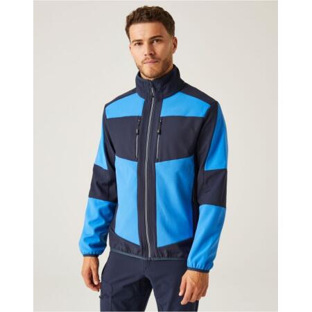 Regatta Professional TRA753 REGATTA PROFESSIONAL E-Volve Unisex 2 Layer Softshell Strong Blue/Navy