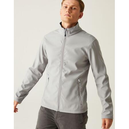 Regatta Professional TRA762 REGATTA PROFESSIONAL Ascender 2-Layer Softshell Mineral Grey/Black