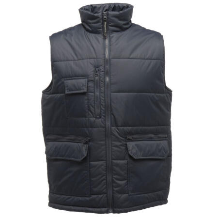 Regatta Professional TRA803 REGATTA PROFESSIONAL Steller Multi-Zip Ripstop Bodywarmer Navy
