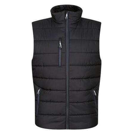Regatta Professional TRA892 REGATTA PROFESSIONAL Men's Navigate Thermal Bodywarmer Black/Seal Grey