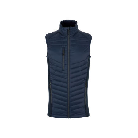 Regatta Professional TRA894 REGATTA PROFESSIONAL Men's Navigate Hybrid Bodywarmer Navy/Seal Grey