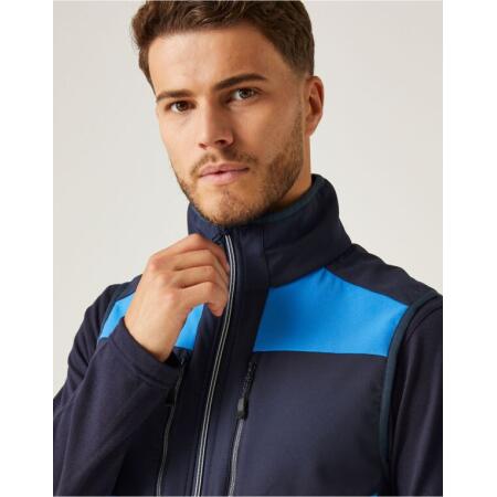 Regatta Professional TRA907 REGATTA PROFESSIONAL E-Volve 2L SoftShell BodyWarmer Strong Blue/Navy