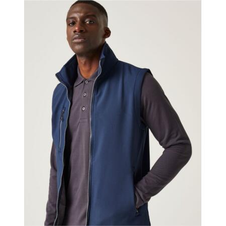 Regatta Professional TRA915 REGATTA PROFESSIONAL Navigate 2L Softshell Bodywarmer Navy/Seal