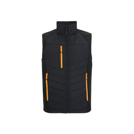Regatta Professional TRB203 Regatta Professional Pro Universal Bodywarmer Black Orange Pop